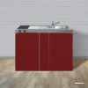 mini cuisine kitchenlline MK 120 rouge