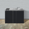 mini cuisine kitchenlline MK 120 noire