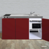mini cuisine kitchenlline MKM 150 rouge
