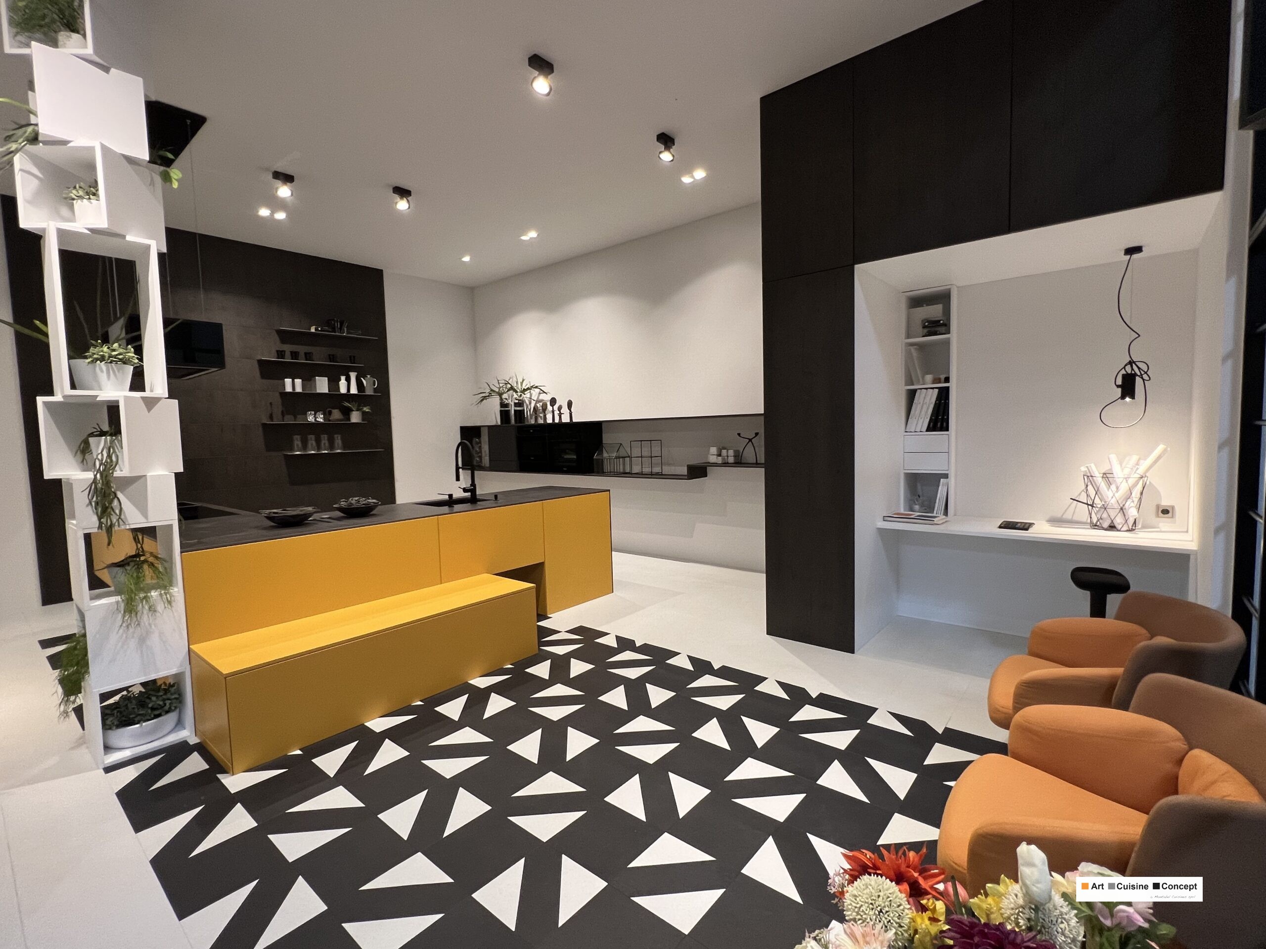 cuisine jaune laque soft KH System cuisine jaune laque soft KH System