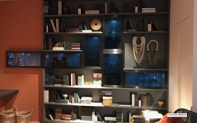 bibliothèque vitrine
