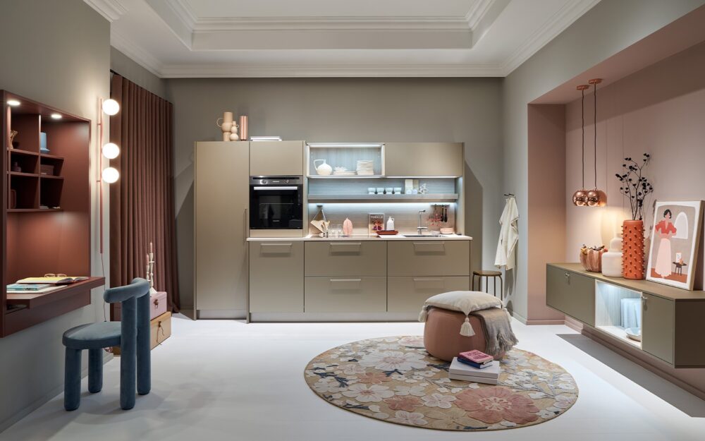 VEGAS Champagner metallic | SCALA Amarant