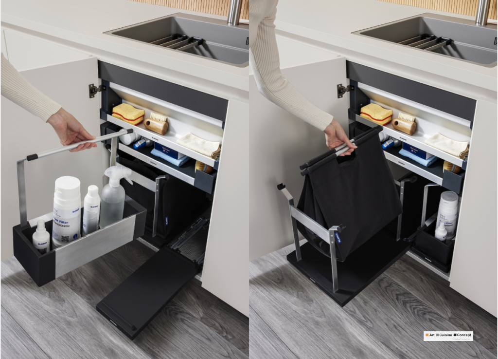 Solution de rangement sous évier Blanco Storage Caddy et Blanco Universal Bag XL