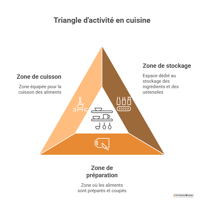 triangle d’activité en cuisine triangle d'activité en cuisine